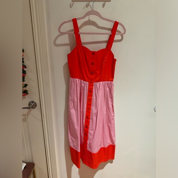 Kate Spade Colorblock Poplin Dress - Picture 3 of 4